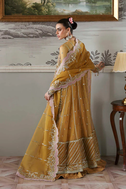 Akbar Aslam Net 3 Piece Suit Amoria