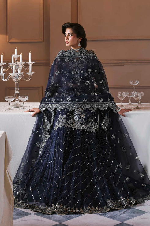 Akbar Aslam Embroidered Organza Suit Zarpari