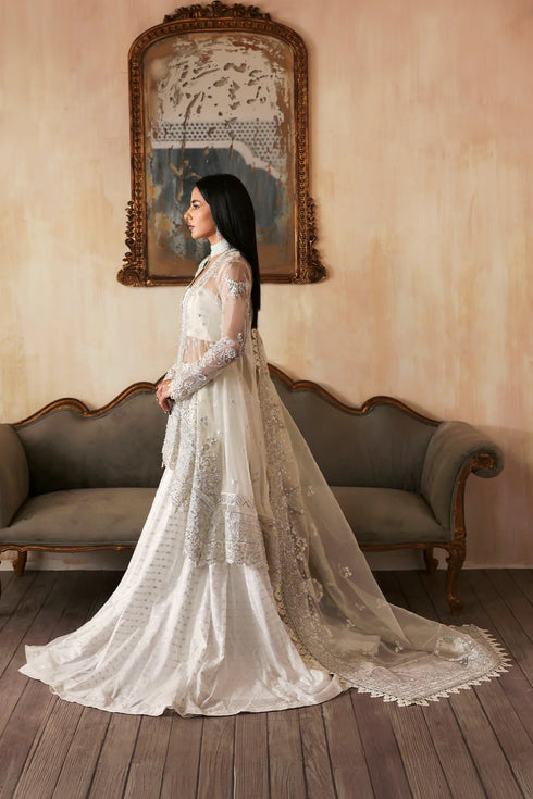Zarposh Embroidered Organza Suit Zaunisa