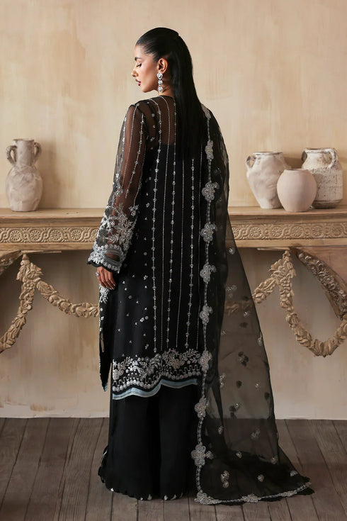Zarposh Embroidered Organza Suit Ayzel
