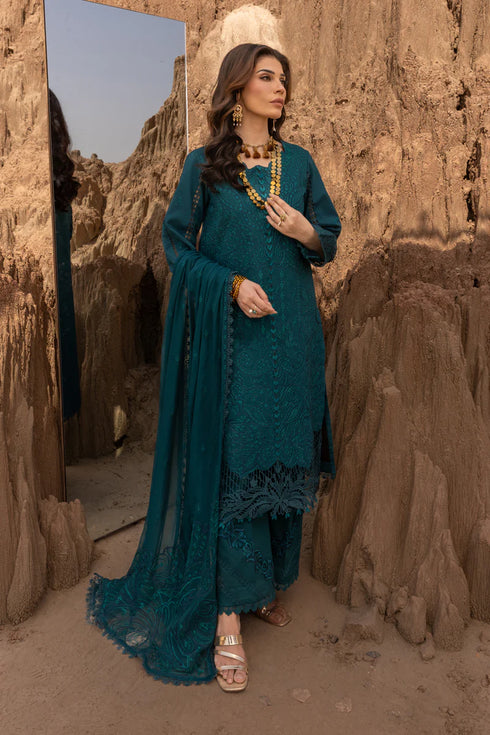 Rang Rasiya Embroidered Lawn suit ZAYNAH
