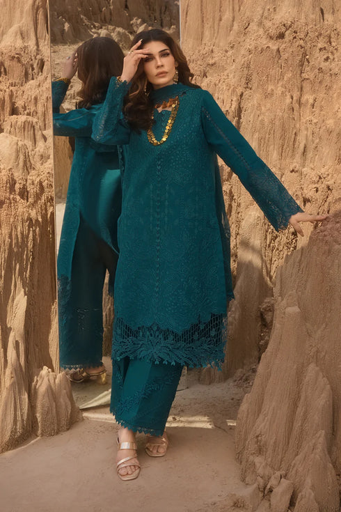 Rang Rasiya Embroidered Lawn suit ZAYNAH