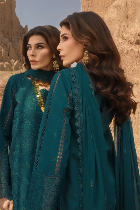 Rang Rasiya Embroidered Lawn suit ZAYNAH