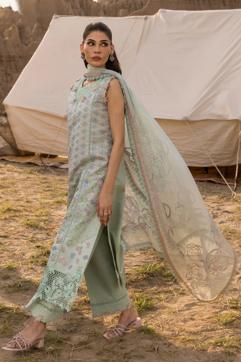 Rang Rasiya Embroidered Lawn suit NADINE