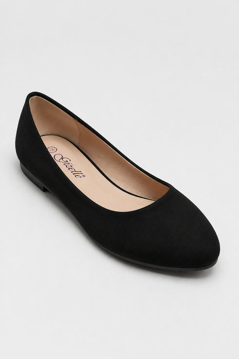 Women's Classic Black Ballet Flats
