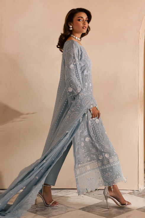 Eman Adeel Embroidered Chiffon Suit AVIRA