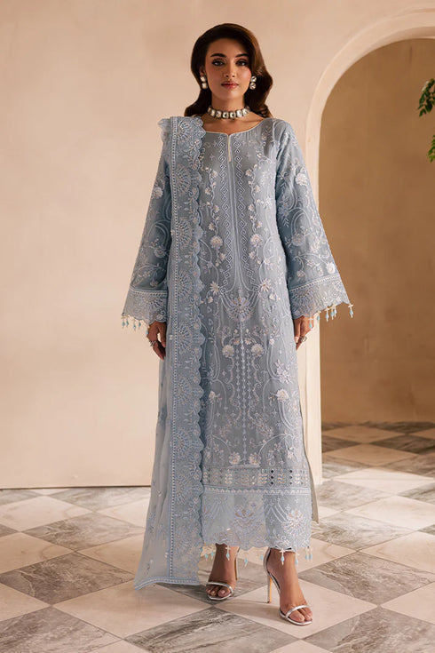Eman Adeel Embroidered Chiffon Suit AVIRA