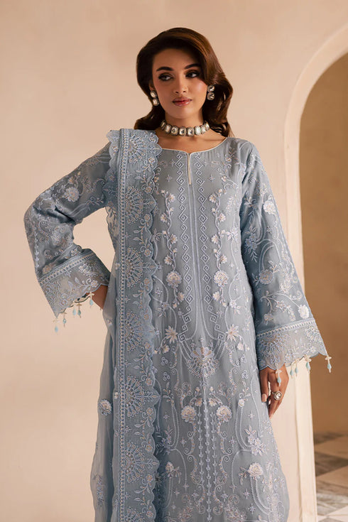 Eman Adeel Embroidered Chiffon Suit AVIRA