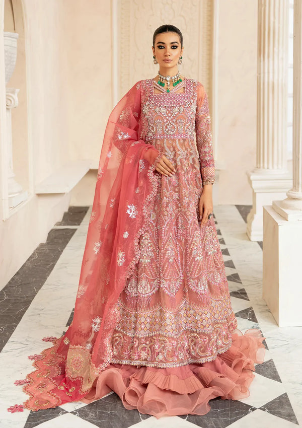 Elaf Embroided Organza 3 Piece suit ECH-06 PAREEZAH