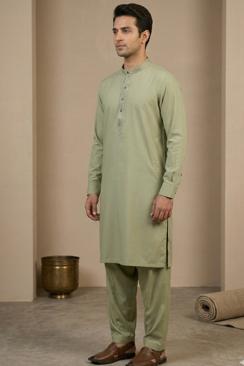 Mens 2PC Wash & Wear Shalwar Kameez ST-01