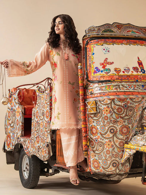 Allys Printed Lawn 2PC Suit ALEEN- Pakistani Dresses