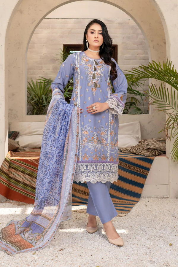 Munira Designer Embroidered Lawn Suit MSL148