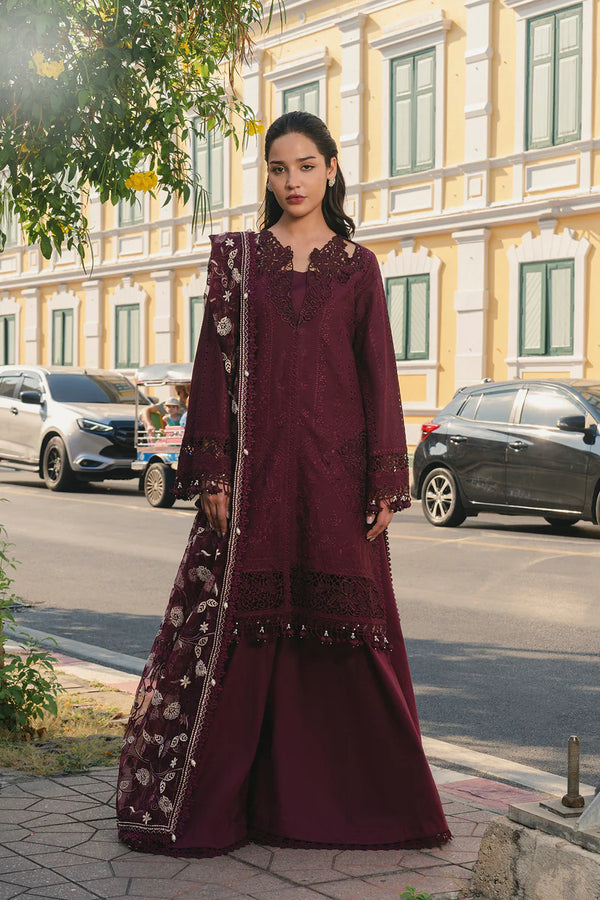 Afrozeh Embroidered Lawn 3PC Suit Haya