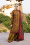 Hussain Rehar Embroidered Karandi 3 Piece Suit Aureate