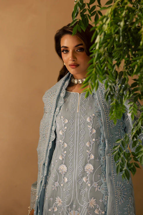 Eman Adeel Embroidered Chiffon Suit AVIRA