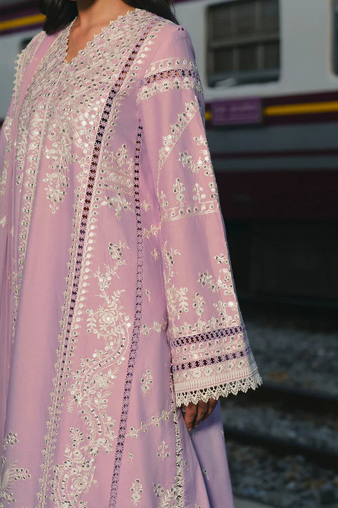 Afrozeh Embroidered Lawn 3PC Suit Dilnasheen