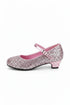 Kids Pink Glitter Shoes BS-41