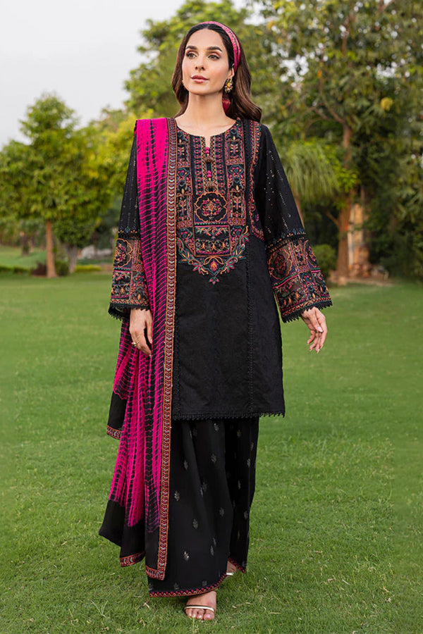 Zahra Rubab Embroidered Cotton Suit ZR-2532 | JADE
