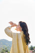 Farasha Embroidered Lawn 3 Piece suit Yellow Daffodil