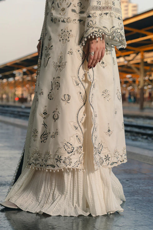 Afrozeh Embroidered Lawn 3PC Suit Khawaab