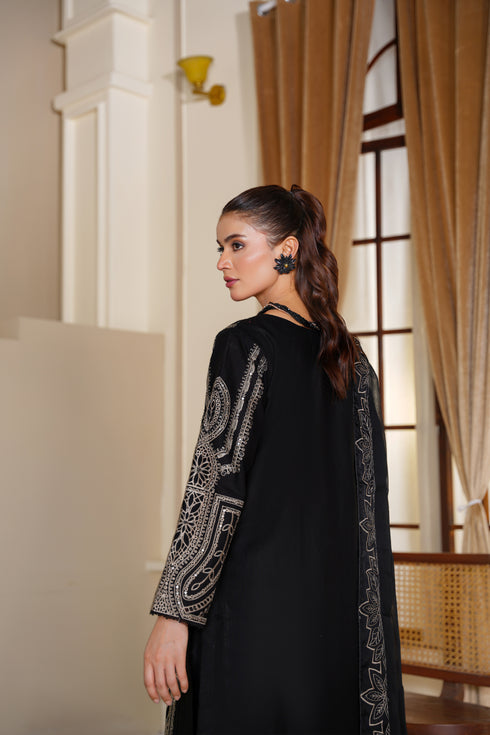 Attire Designer Embroidered Cotton Lawn 3PC Suit AD-31