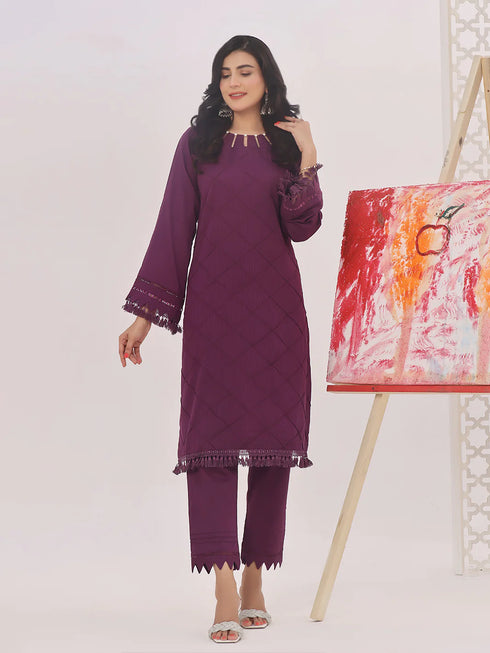 Raqsam Cotton 2 Piece Suit V-2-02