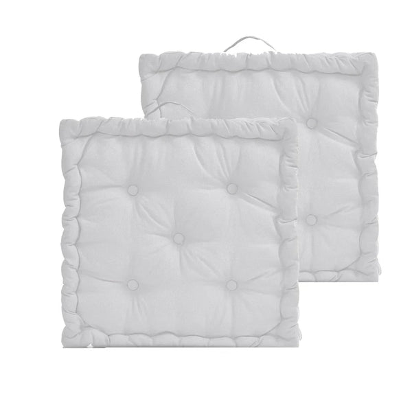 10cm Thick Booster Cushion for Armchairs, 43cmx43cm - Percale Duck