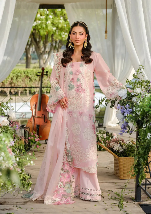 Elaf Embroiderd Lawn Suit ELH-1B SOPHIA