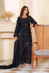 Attire Designer Embroidered Shamoz Silk 3PC Suit AD-16