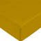 Shrinkage and Fade Resistant Deep Fitted Microfiber Sheets 30cm- Mustard