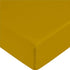 Shrinkage and Fade Resistant Deep Fitted Microfiber Sheets 30cm- Mustard