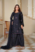 Attire Designer Embroidered Shamoz Silk 3PC Suit AD-16