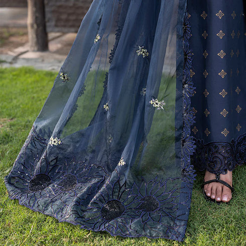 Zahra Rubab Embroidered Cotton Suit ZR-2533 | OPAL