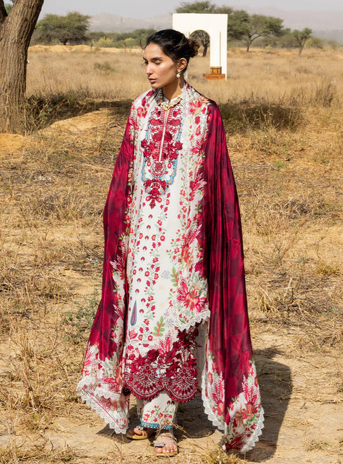 Zainab Chotani Embroidered Jacquard Suit Rivya 14