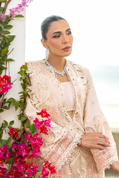 Akbar Aslam Embroidered Lawn Suit Blenche