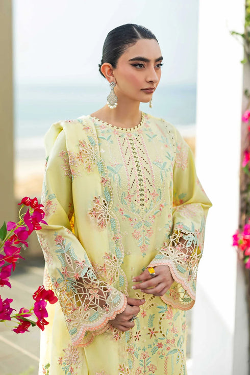 Akbar Aslam Embroidered Lawn Suit Lunetta