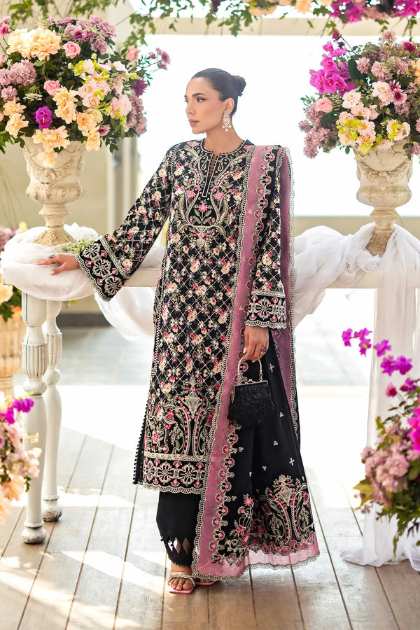 Akbar Aslam Embroidered Lawn Suit Midnora