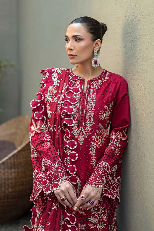 Akbar Aslam Embroidered Lawn Suit Maryvn