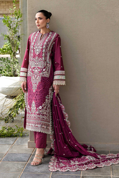 Akbar Aslam Embroidered Lawn Suit Ametta