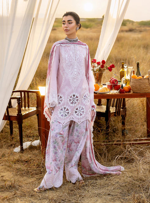 Zainab Chotani Embroidered Jacquard Suit Aurelia 01