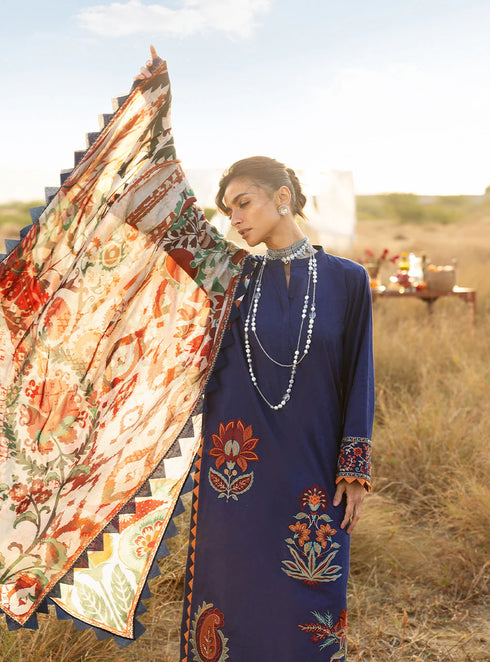 Zainab Chotani Embroidered Jacquard Suit Elara 06