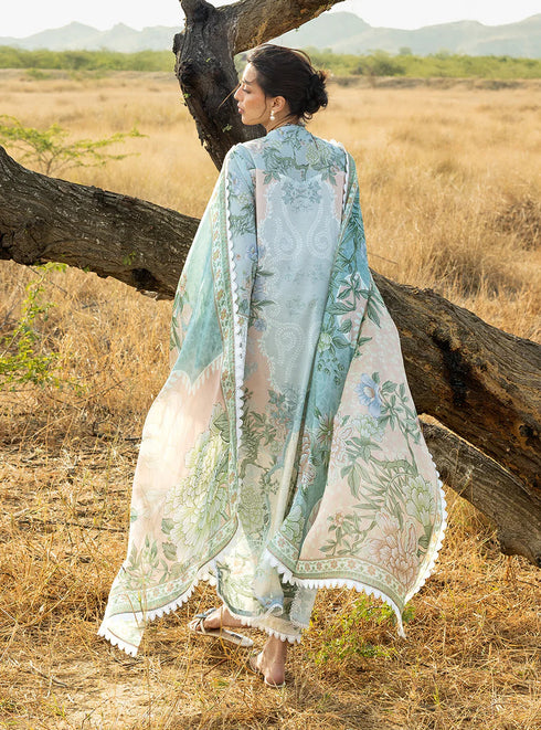 Zainab Chotani Embroidered Jacquard Suit Liyana 08