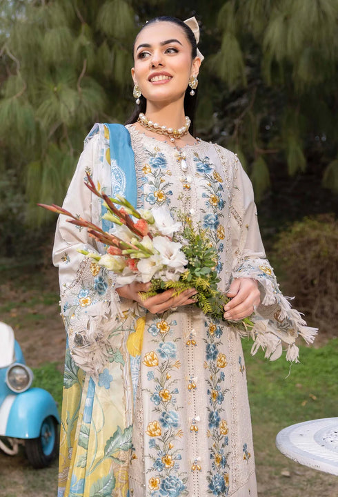 Adan Libas Embroidered Lawn Suit RUKH 2838