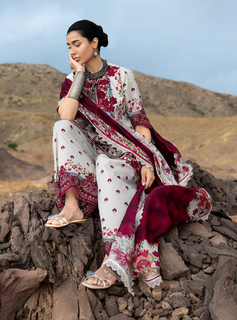 Zainab Chotani Embroidered Jacquard Suit Rivya 14