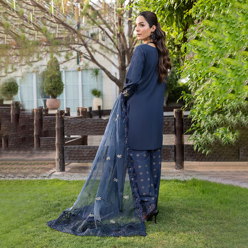 Zahra Rubab Embroidered Cotton Suit ZR-2533 | OPAL