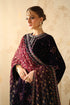 Barqoue Embroidered Velvet Suit UF-4319