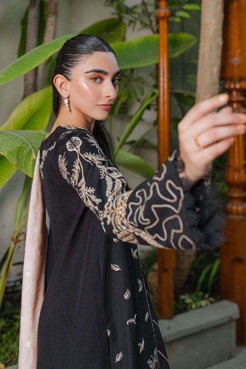 Qalamkar Embroidered Linen piece Suit WL-01 HAVEN