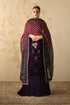 Barqoue Embroidered Velvet Suit UF-4319
