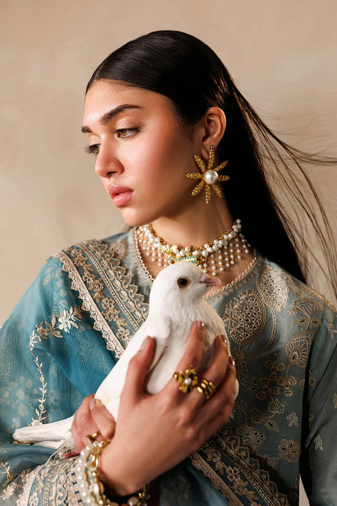 BAROQUE EMBROIDERED LAWN EL26-D01