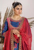 Adan Libas Printed Satin Lawn Suit 33312
